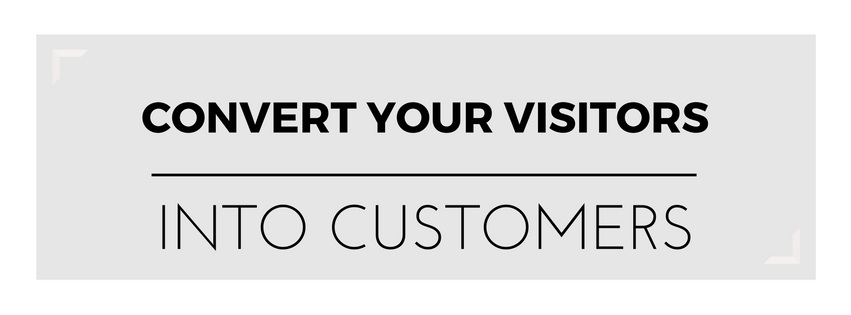 Convert Your Visitors Into Customers2