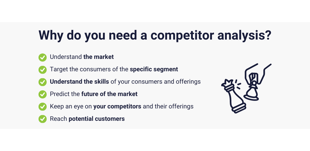 Why do you need a competitor analysis?