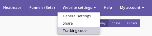 capturly_menu_website_settings