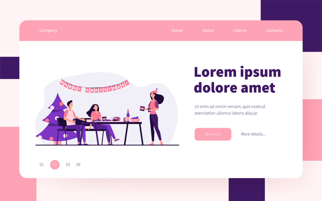 Website template