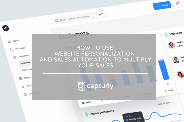 How to Use Website Personalization and Sales Automation to Multiply your Sales