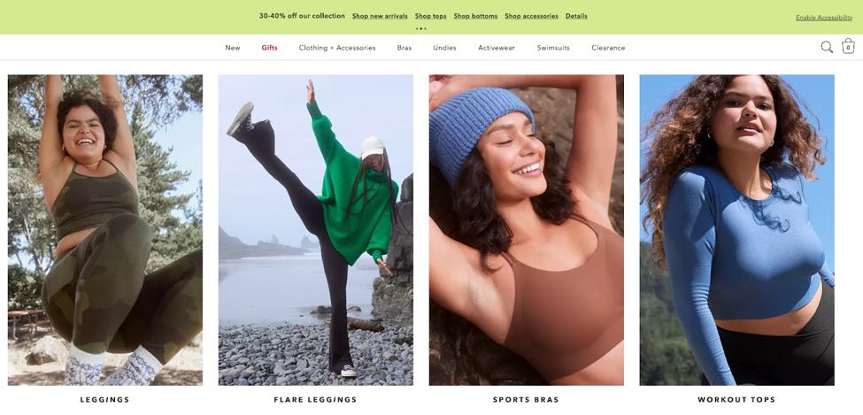 Homepage of Aerie 