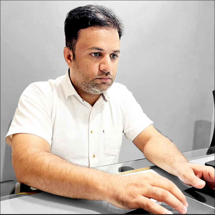 Fahad Khan, author of the article