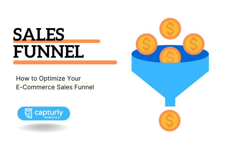 The title: How to Optimize Your E-Commerce Sales Funnel. And a picture of a sales funnel.