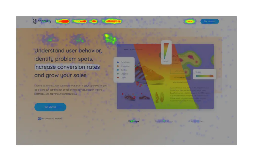 Capturly Click Heatmap