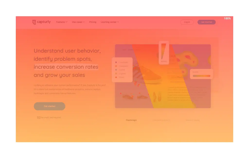 Capturly Scroll Heatmap