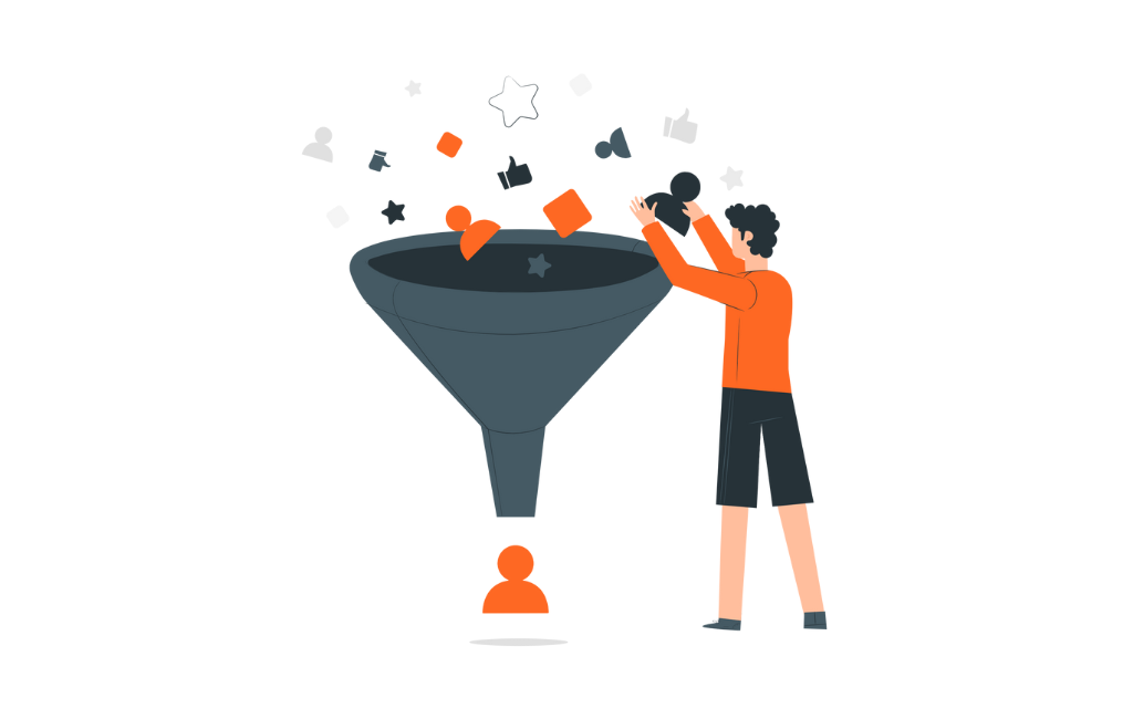 Conversion Funnel Stages for website conversion optimization