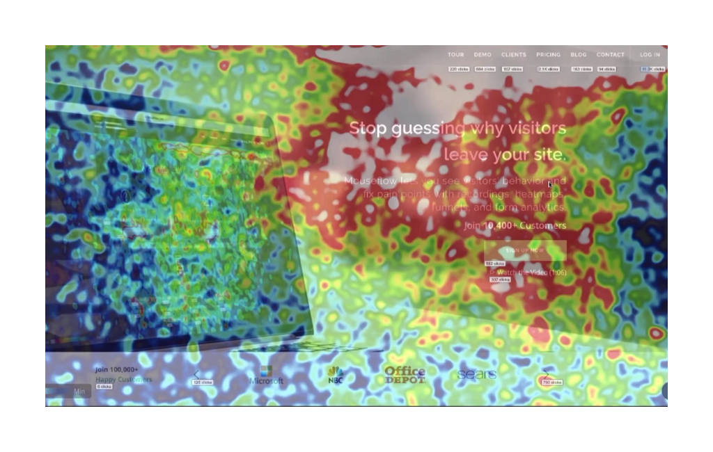 Mouseflow Heatmap