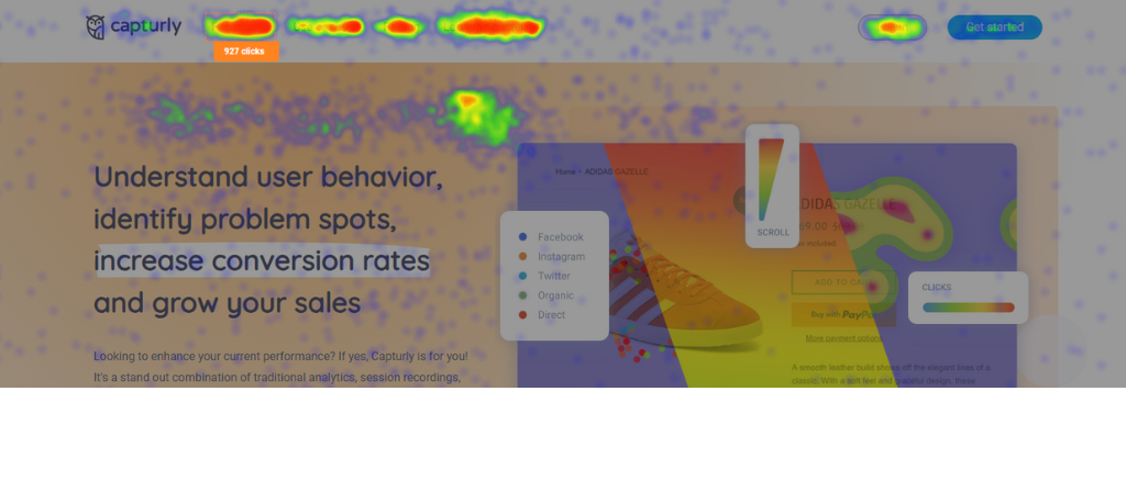 Capturly Click Heatmap