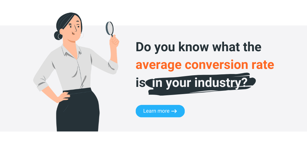 average conversion rate