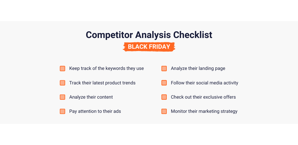 Competitor Analysis Checklist
