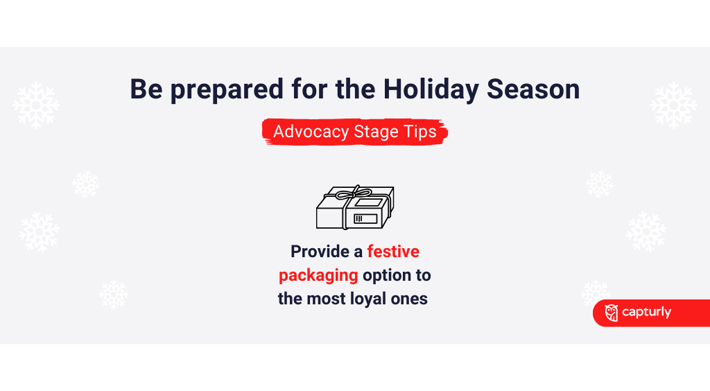 Be prepared for the Holiday Season - Advocacy Stage Tips