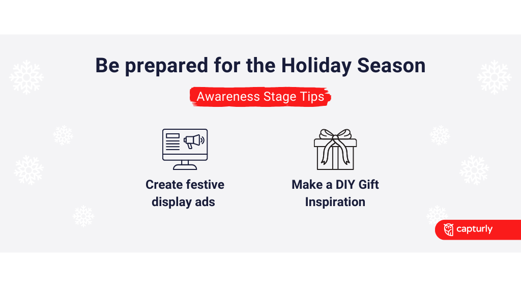 Be prepared for the Holiday Season - Awareness Stage Tips