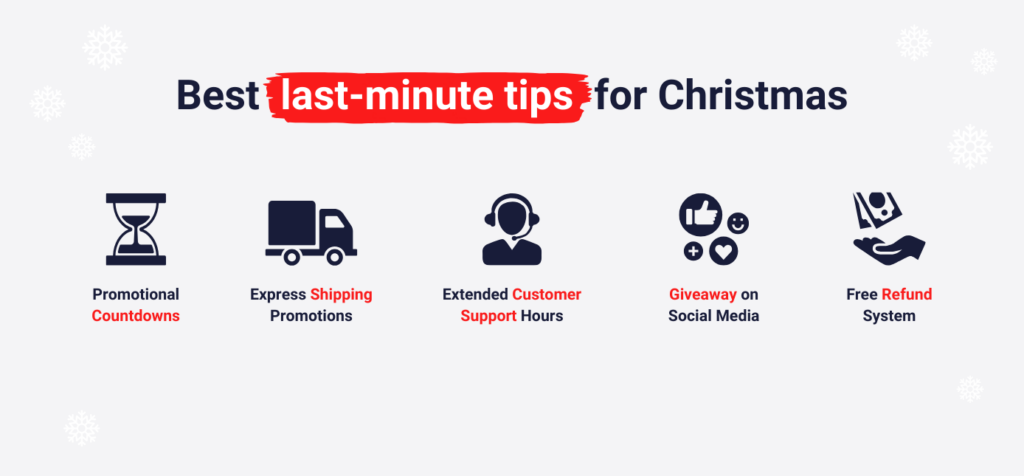 Best last-minute tips for Christmas