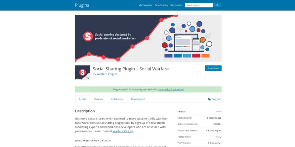 Social Warfare WordPress Plugins for Marketers