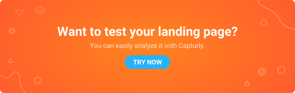 Test your landing page with Capturly