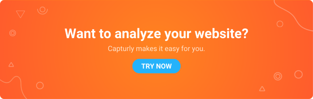 Analyze your website with Capturly