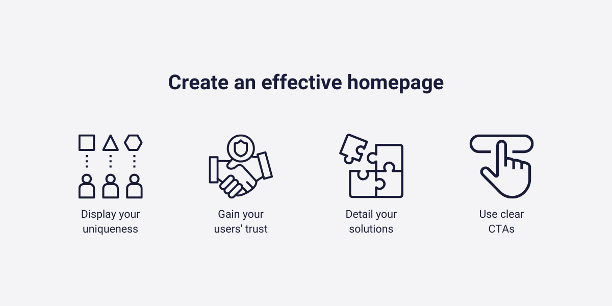 How to create an effective homepage? [2024 Guide]