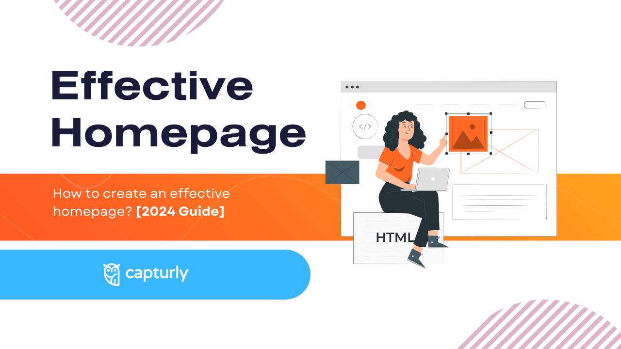 How to create an effective homepage? [2024 Guide]