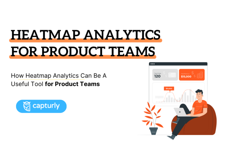 How to use heatmap analytics for your website as a product team. How Heatmap Analytics Can Be A Useful Tool for Product Teams by Capturly