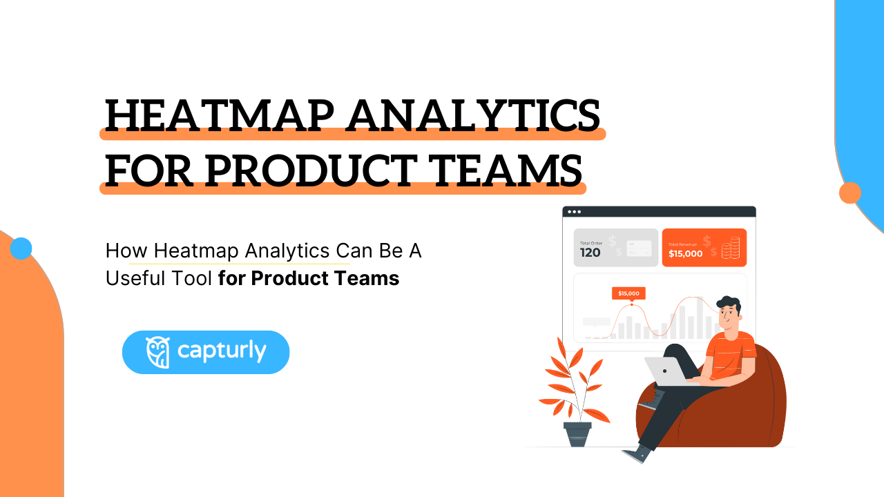 How to use heatmap analytics for your website as a product team. How Heatmap Analytics Can Be A Useful Tool for Product Teams by Capturly